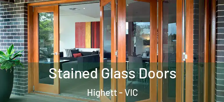 Stained Glass Doors Highett - VIC