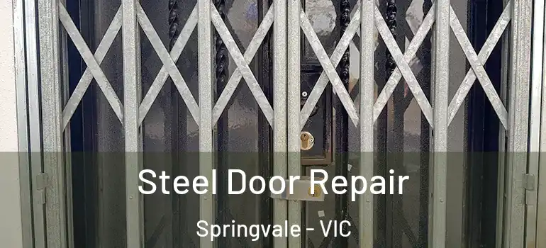 Steel Door Repair Springvale - VIC