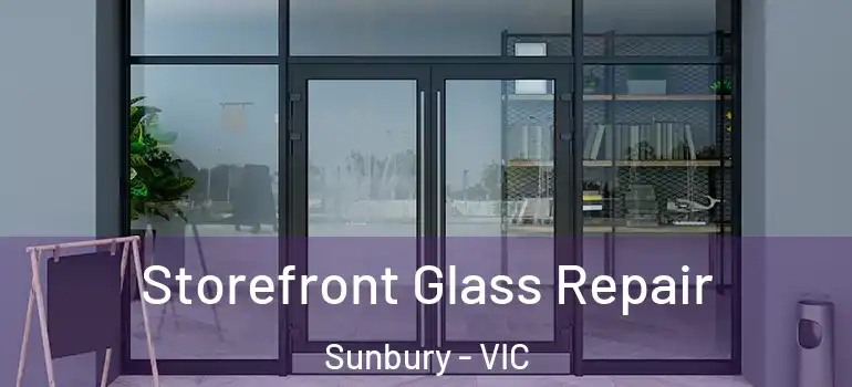 Storefront Glass Repair Sunbury - VIC