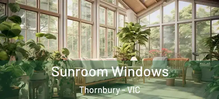 Sunroom Windows Thornbury - VIC
