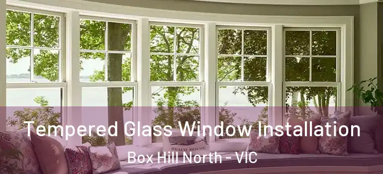 Tempered Glass Window Installation Box Hill North - VIC