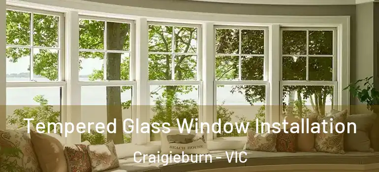  Tempered Glass Window Installation Craigieburn - VIC
