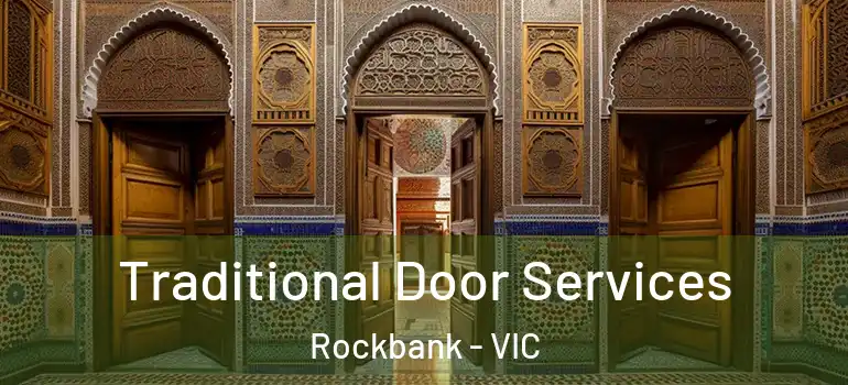 Traditional Door Services Rockbank - VIC