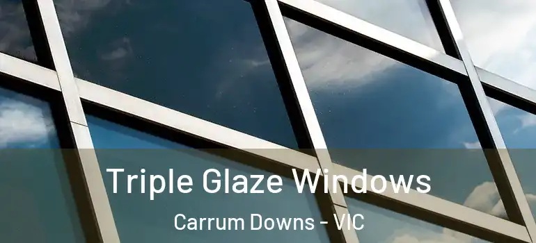  Triple Glaze Windows Carrum Downs - VIC