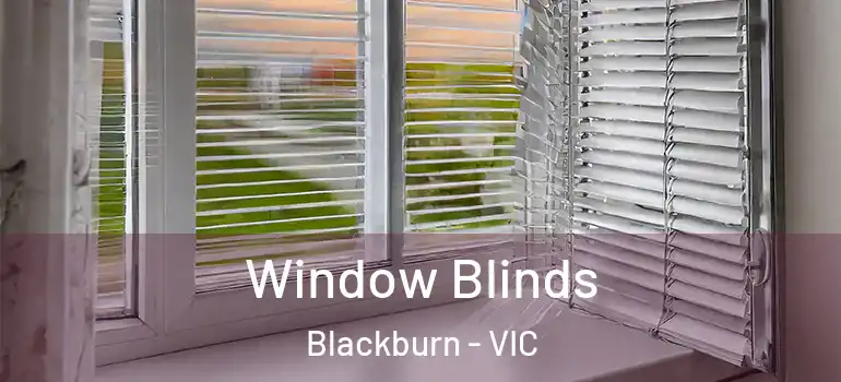 Window Blinds Blackburn - VIC