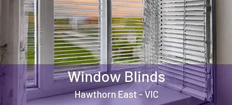 Window Blinds Hawthorn East - VIC