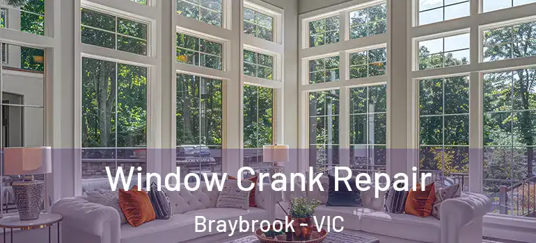  Window Crank Repair Braybrook - VIC