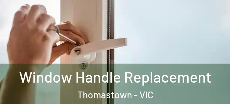 Window Handle Replacement Thomastown - VIC