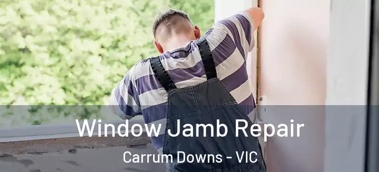Window Jamb Repair Carrum Downs - VIC