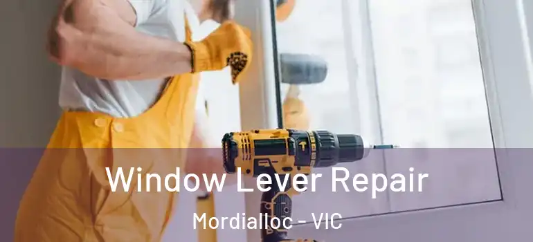  Window Lever Repair Mordialloc - VIC