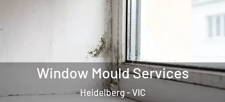 Window Mould Services Heidelberg - VIC