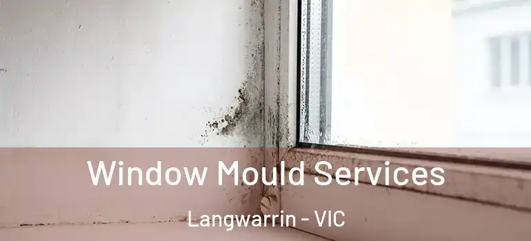 Window Mould Services Langwarrin - VIC