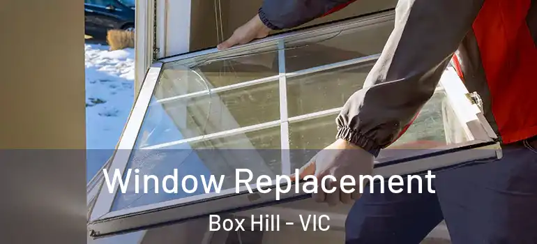 Window Replacement Box Hill - VIC