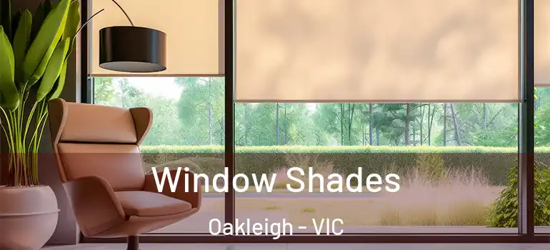 Window Shades Oakleigh - VIC