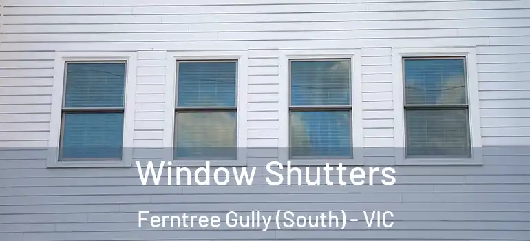  Window Shutters Ferntree Gully (South) - VIC