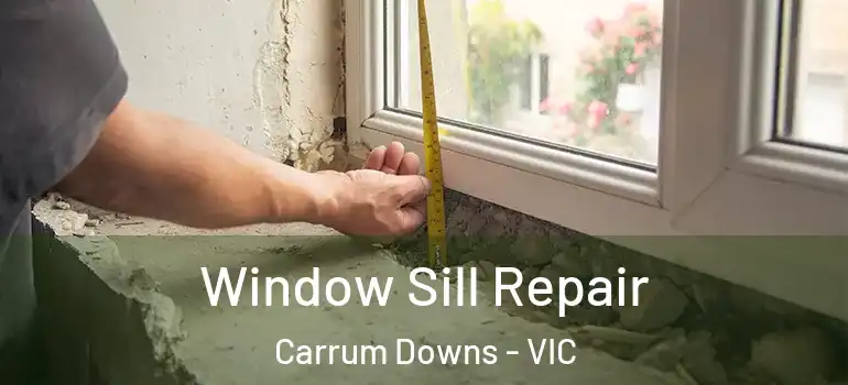 Window Sill Repair Carrum Downs - VIC