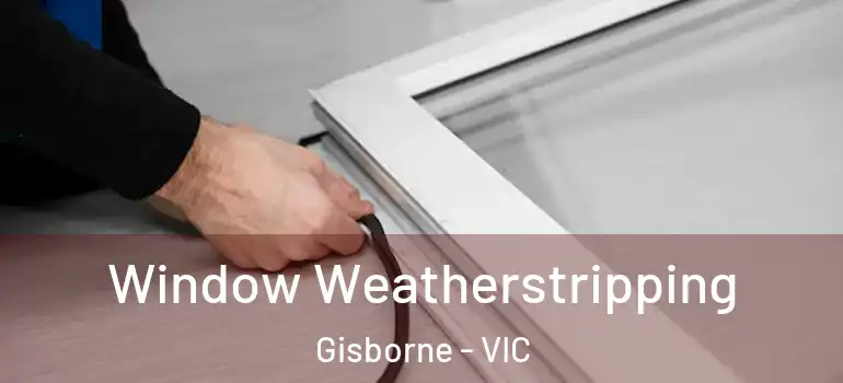 Window Weatherstripping Gisborne - VIC